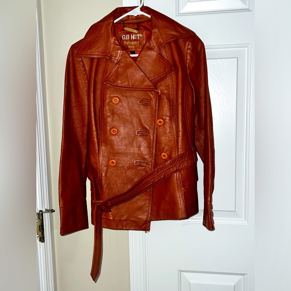 Vintage Italian Leather Jacket
